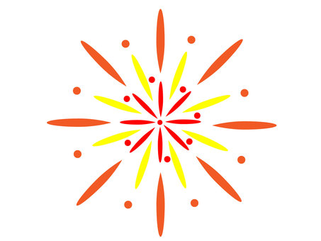 花火 花火,夏,祭り,花火大会,夏休み,伝統,8月,火,爆発,赤のイラスト素材