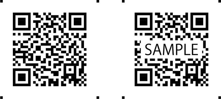 サンプルQRコードd サンプルQRコードd qrコード,qr,サンプル,広告,買い物,商品,値段,スーパー,コンビニ,価格のイラスト素材
