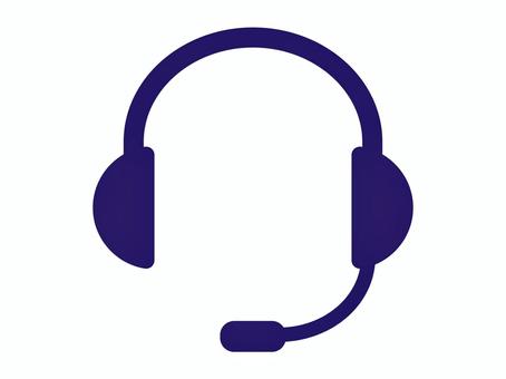 マイク付きヘッドホン(ヘッドセット) マイク付きヘッドホン(ヘッドセット) ヘッドセット,マイク,ヘッドホン,アイコン,オペレーター,マーク,シルエット,ヘッドフォン,ピクトグラム,コールセンターのイラスト素材