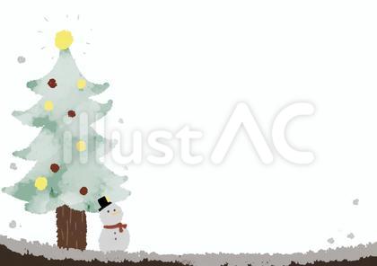 クリスマスのフレーム