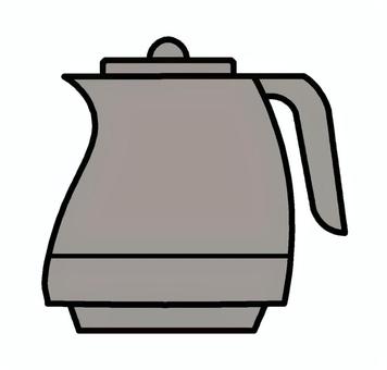 電気ポット(ver3) 電気ポット(ver3) ポット,お湯,湯沸かし,熱湯,沸騰,電化製品,家電,電力,電気,調理のイラスト素材