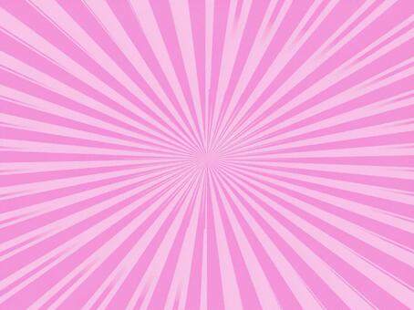 フレーム枠集中線背景シンプル効果線ピンク 集中線,効果線,強調,吹き出し,ポップ,シンプル,背景,放射線,見出し,タイトルのイラスト素材