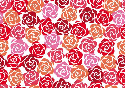 Simple rose seamless pattern, JPG, PNG and AI Simple rose seamless pattern, rose, seamless, pattern, JPG, PNG and AI