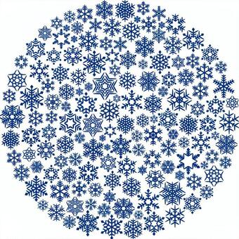 Illustration, snow, crystal, crystal of snow, 