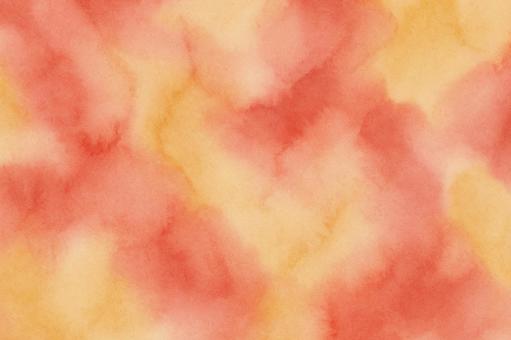 水彩がにじむ赤とオレンジの背景 水彩がにじむ赤とオレンジの背景 水彩,にじみ,赤,オレンジ,背景,抽象,シームレス,柔らかい,淡い,色彩のイラスト素材