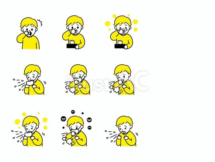 子供体調不良まとめB② 人物,子供,表情のイラスト素材