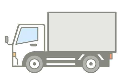 Illustration, working car, small, truck, 