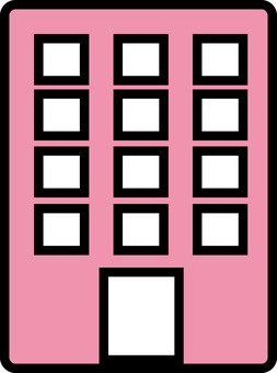 ビルのシルエット ビル,マンション,タワー,アイコン,高層ビル,高層マンション,オフィス,会社,建物,企業のイラスト素材