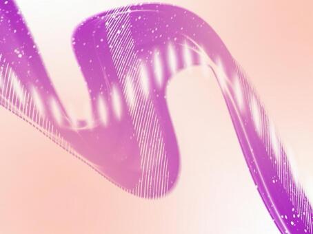 風のライン-パープル02k 風,エアリー,バイオレット,紫,濃色,ライン,動き,流れ,光,抽象のイラスト素材