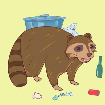 Illustration, raccoon, animal, the day after tomorrow, 