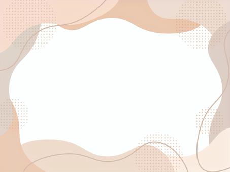 くすみカラー流体シェイプ背景 ブラウン くすみカラー流体シェイプ背景 ブラウン 背景,くすみカラー,シンプル,フレーム,茶色,ベージュ,パステルブラウン,手描き,デザイン,流体のイラスト素材