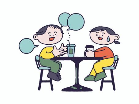 一個拿著機關槍說話的男人和一個輕輕拉扯的女人, JPG, PNG 和 AI 一個拿著機關槍說話的男人和一個輕輕拉扯的女人, , JPG, PNG 和 AI