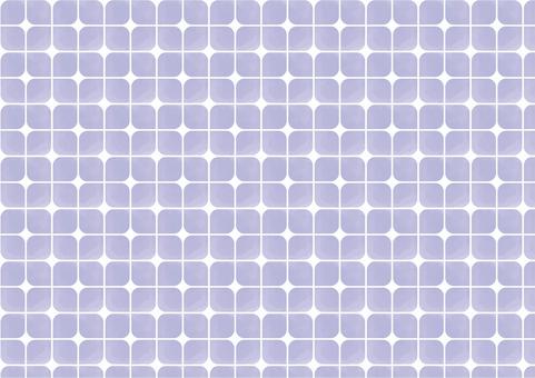 水彩手書き幾何学レトロタイルパターン