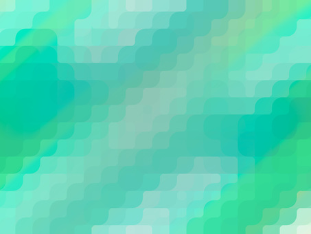 ライトグリーンのグラデーションドット柄 背景,ライトグリーン,ドット柄,グラデーション,水彩画,青色,形,絵の具,テクスチャー,チラシのイラスト素材