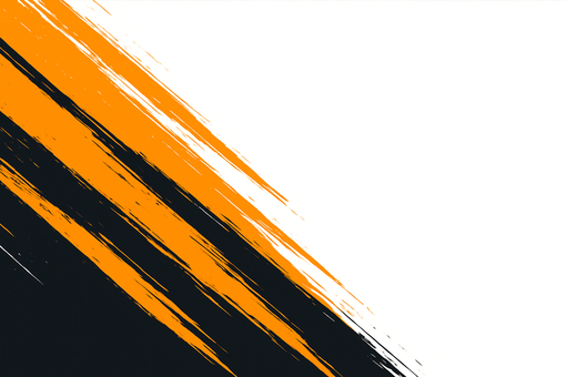 鮮やかなオレンジの斜めストローク背景 ストローク,オレンジ,背景,斜め,筆跡,力強い,動き,スピード感,スポーツ,イベントのイラスト素材