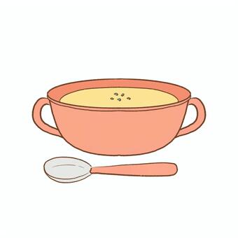 スープ スープ,温かい,おいしい,食べ物,コーンスープのイラスト素材