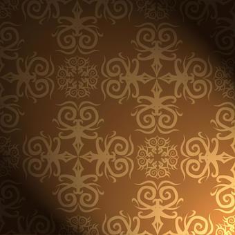 文様背景 文様,模様,伝統,異文化,曲線,飾り,暗い,茶,背景のイラスト素材