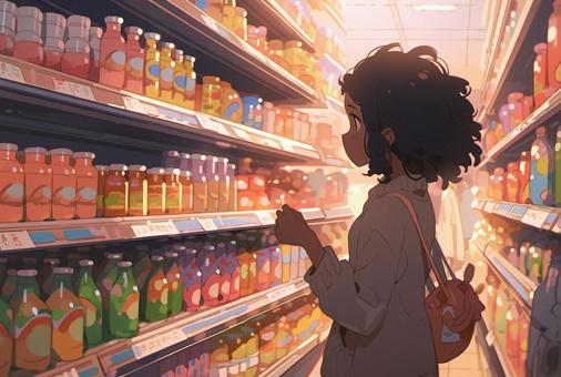 跑腿的女孩, 室内, 少女, 女孩, JPG