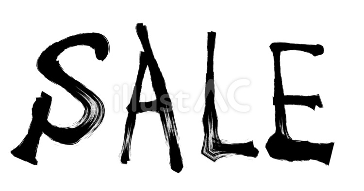 筆書きのSALE 筆書き,文字,英語のイラスト素材