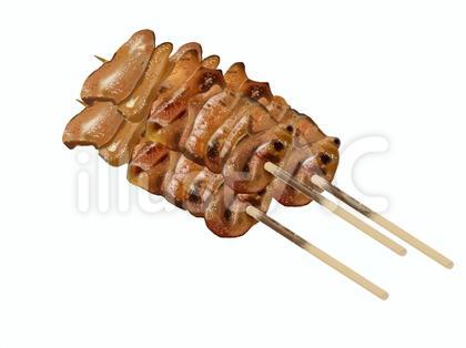 焼き鳥3本-3