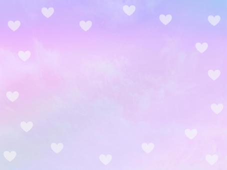 ピンク 空 雲 星イラスト 無料イラストなら イラストac