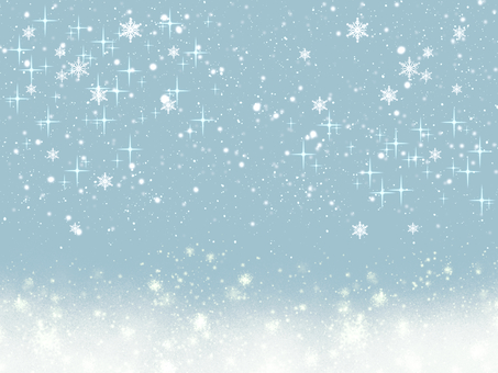 祝福の結晶とクリスマスパレード【4】 雪の結晶,雪,結晶,クリスマス,聖夜,冬,ロマンチック,11月,12月,イラストのイラスト素材