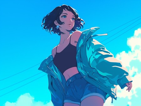 クールな少女