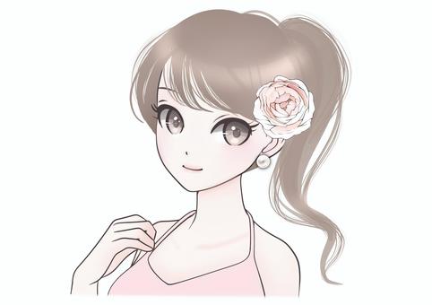 女性 アニメイラスト 無料イラストなら イラストac