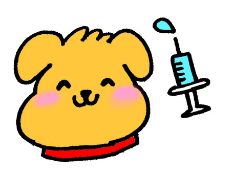 狗疫苗接種, 狗疫苗接種, 斑點狗, 動物, 疫苗,