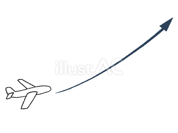 上昇 飛行機,空,乗り物のイラスト素材