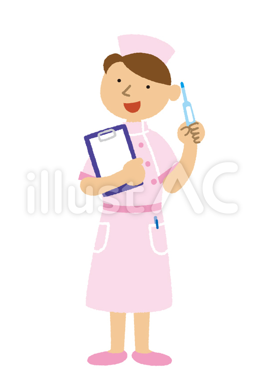 看護婦さん 看護婦,看護師,ナースのイラスト素材