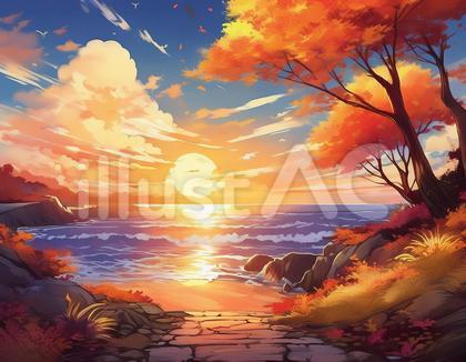 秋の海2
