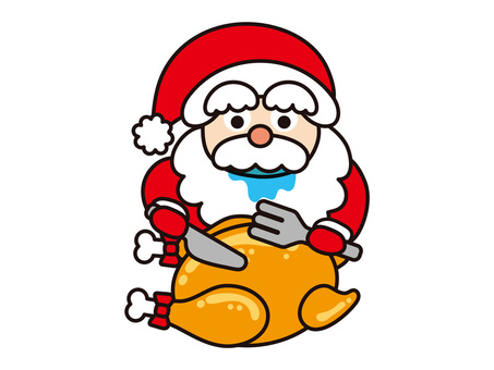 サンタクロース11 サンタクロース,サンタ,クリスマス,サンタさん,クリスマスイブ,12月,イベント,プレゼント,かわいい,funnyのイラスト素材