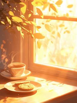 A peaceful tea time, , JPG