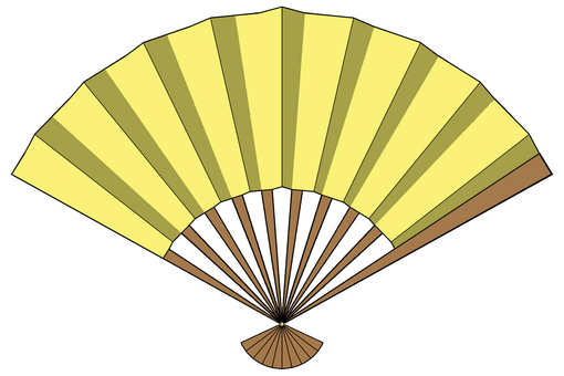扇子_Japanese fan 扇子,道具,扇ぐ,扇形,和風のイラスト素材