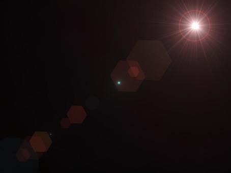 太陽の光。レンズフレア 太陽,フレア,光,レンズフレア,エフェクト,背景,日光,きらきら,陽の光,発光のイラスト素材