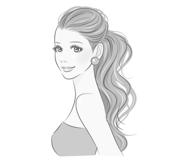 Woman, Woman, fem, rambut panjang, monochrome,