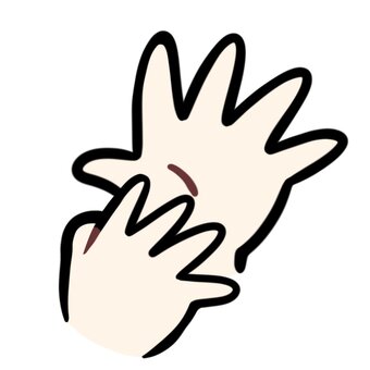 ９の手 ハンドサイン,９,数字,アイコン,シンプル,数,イラスト,指のイラスト素材