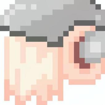 ドット絵の黄色のトイレットペーパーです。 ドット絵,トイレットペーパー,シンプル,紙,ロール,衛生用品,トイレ,生活,雑貨,浴室のイラスト素材