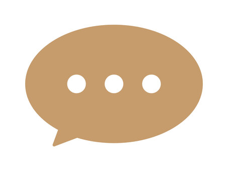 コメントのアイコン（メッセージのマーク） メッセージ,アイコン,コメント,マーク,吹き出し,チャット,会話,シンプル,トーク,発言のイラスト素材