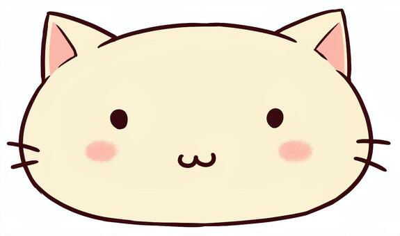 Illustration, gatto, animale, carattere yuru, 