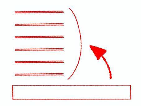 メモ メモ,6項目,矢印,記入欄,空欄,お知らせ用,宣伝用,pop調,手描き,挿絵のイラスト素材