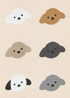 dogs dogs,animal,犬,いぬ,イヌ,ドッグ,ペット,愛犬,動物,アニマルのイラスト素材