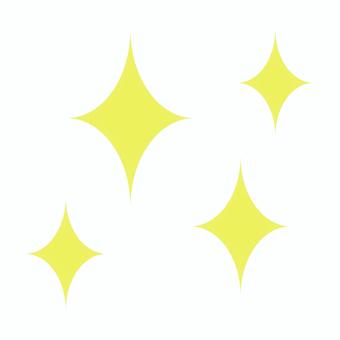 キラキラの感情表現イラスト 感情,表現,キラキラ,嬉しい,楽しい,華やか,漫画表現,綺麗,光,輝きのイラスト素材