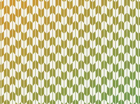 矢絣B（金茶・草色） 矢絣,矢絣柄,和柄,背景,矢,パターン,レトロ,正月,金茶,緑のイラスト素材
