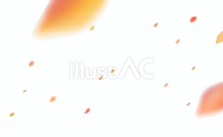 紅葉する落ち葉が舞い散る風景 紅葉,落ち葉,秋のイラスト素材