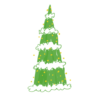 クリスマスツリー09 クリスマス,xmas,クリスマスツリー,ツリー,tree,christmas,christmastree,シーズン,季節,12月のイラスト素材