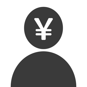 人件費 人件費,費用,お金,人,アイコン,モノクロ,シンプル,イラストのイラスト素材