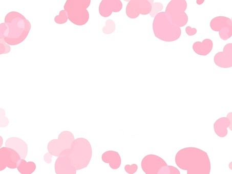 Cute pink heart frame, JPG Cute pink heart frame, , JPG