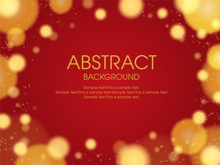 幻想的なきらめき背景（赤） 背景,フワフワ,フレーム,赤,グラデーション,円,光,キラキラ,クリスマス,輝きのイラスト素材